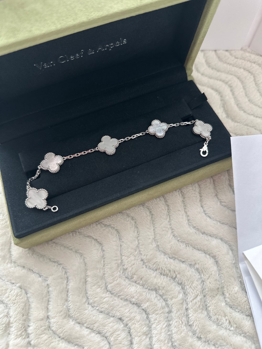 반클리프 아펠 알함브라 5모티브 브레이슬릿 - 팔찌