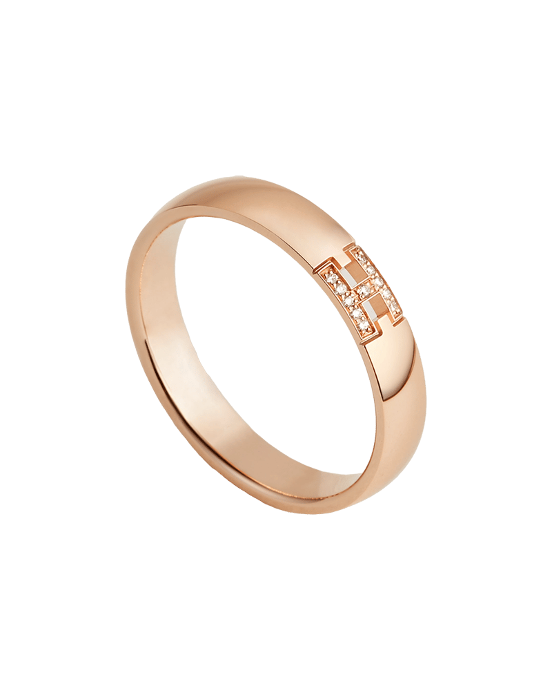 에르메스 에버 헤라클래스 웨딩 밴드 링