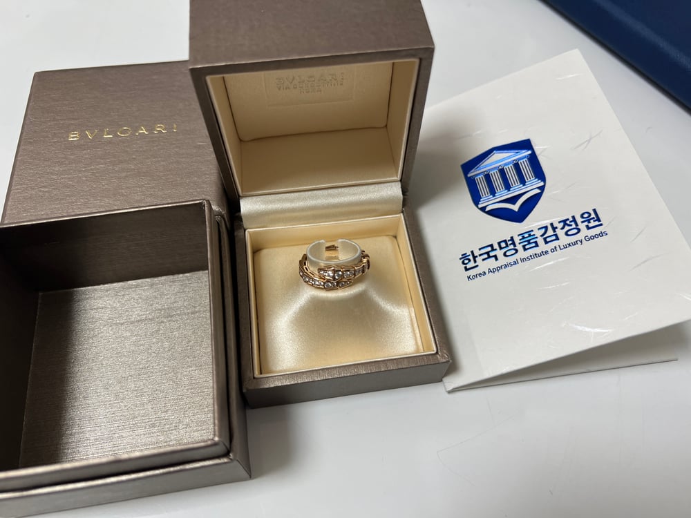 불가리 세르펜티 풀파베 M 링