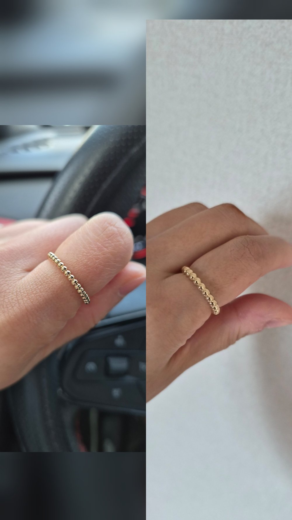 반클리프 아펠 뻬를리 비즈 링 - 반지