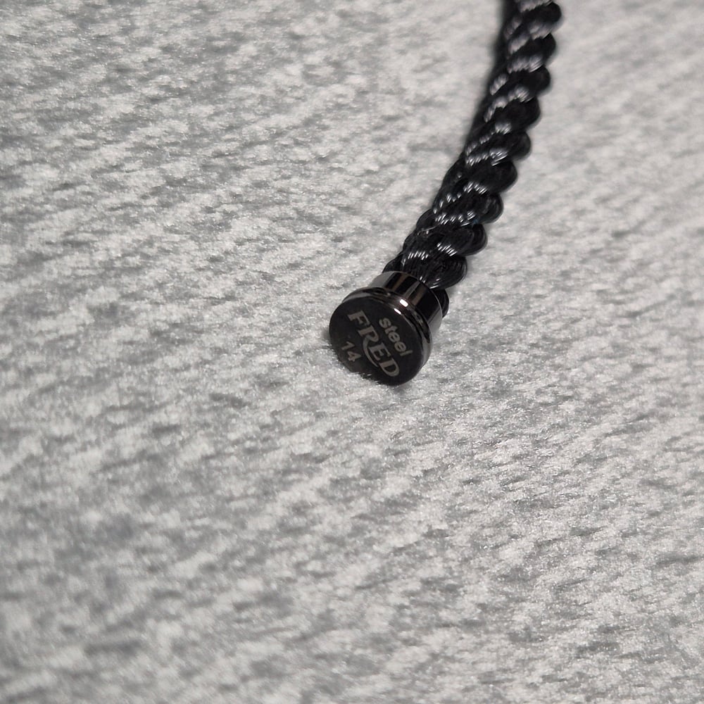 프레드 블랙PVD/블랙 케이블 브레이슬릿용