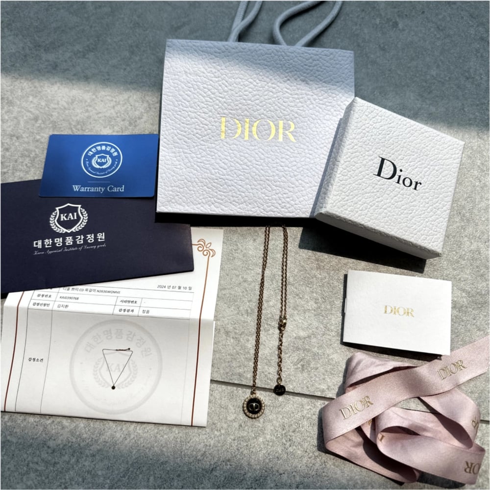 디올 쁘띠 CD 네크리스 - 목걸이
