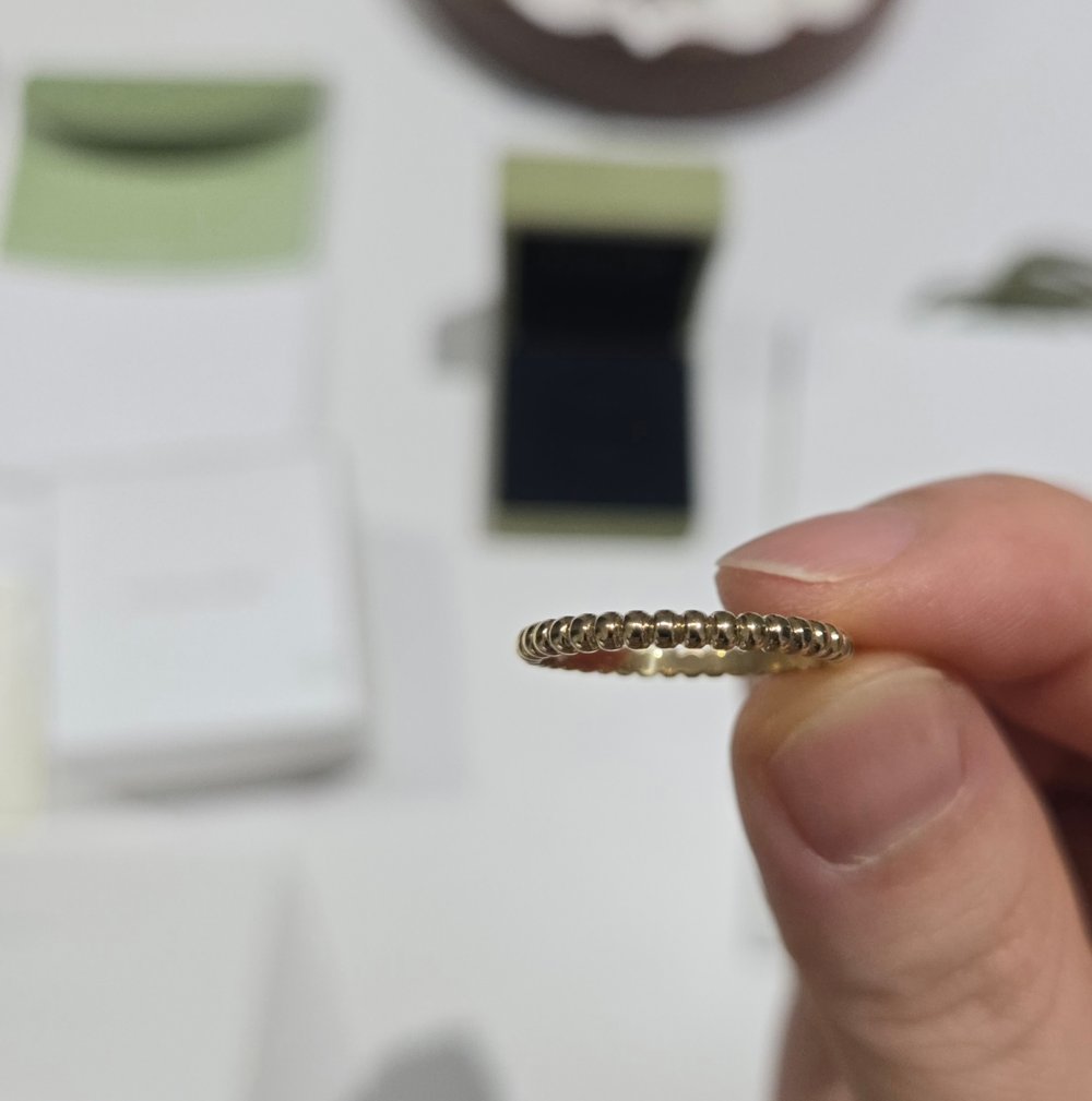 반클리프 아펠 뻬를리 비즈 링 - 반지