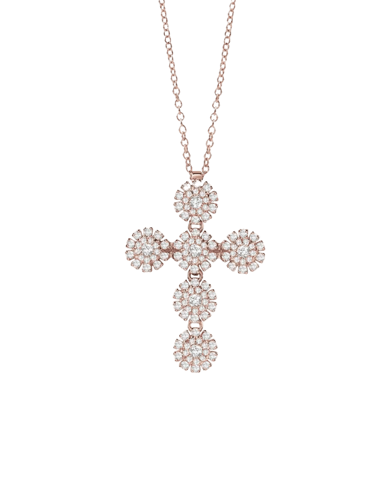 다미아니 마르게리타 십자가 네크리스