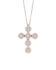 다미아니 마르게리타 십자가 네크리스