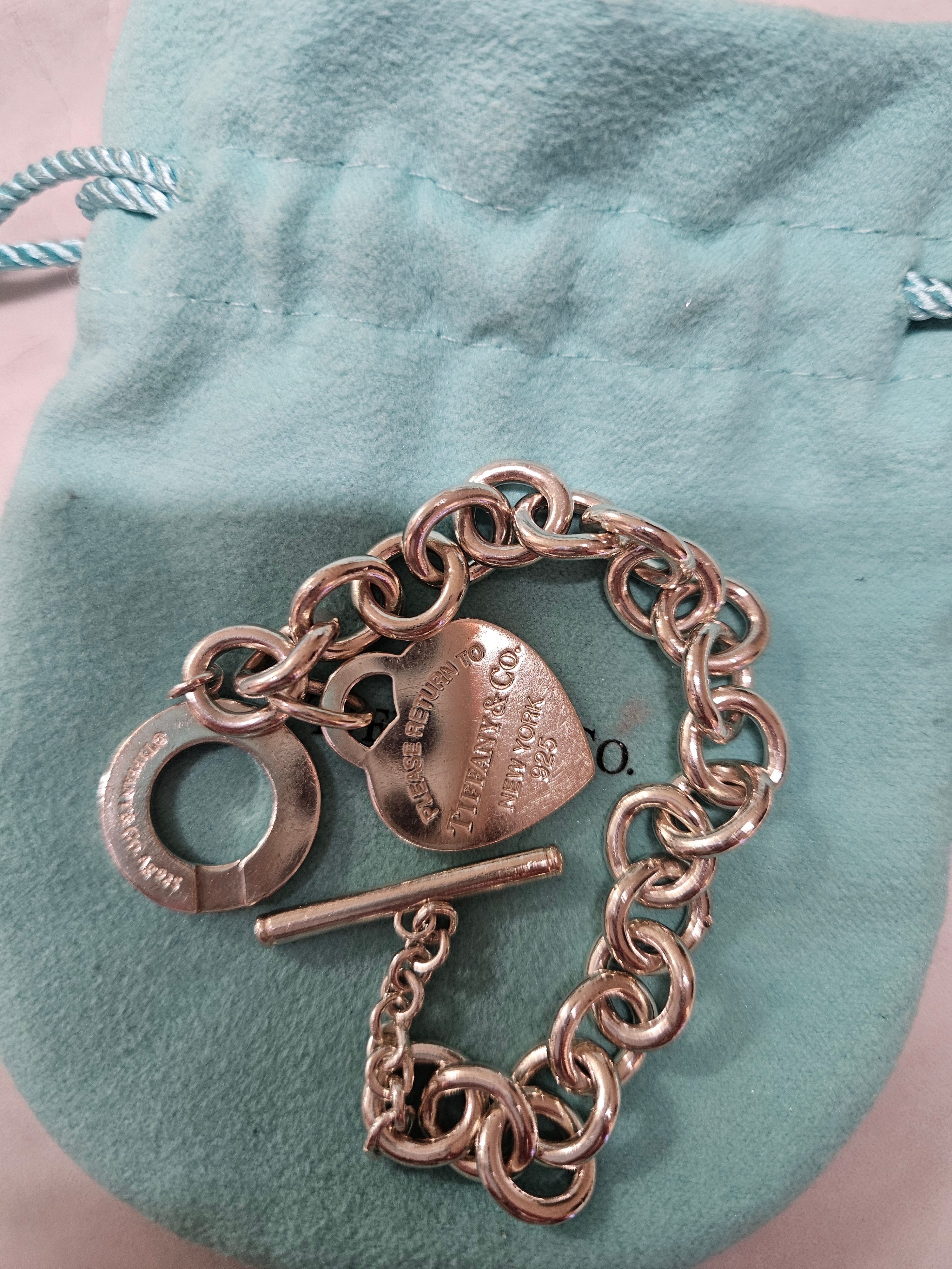 티파니 리턴 투 티파니 하트 태그 참 브레이슬릿