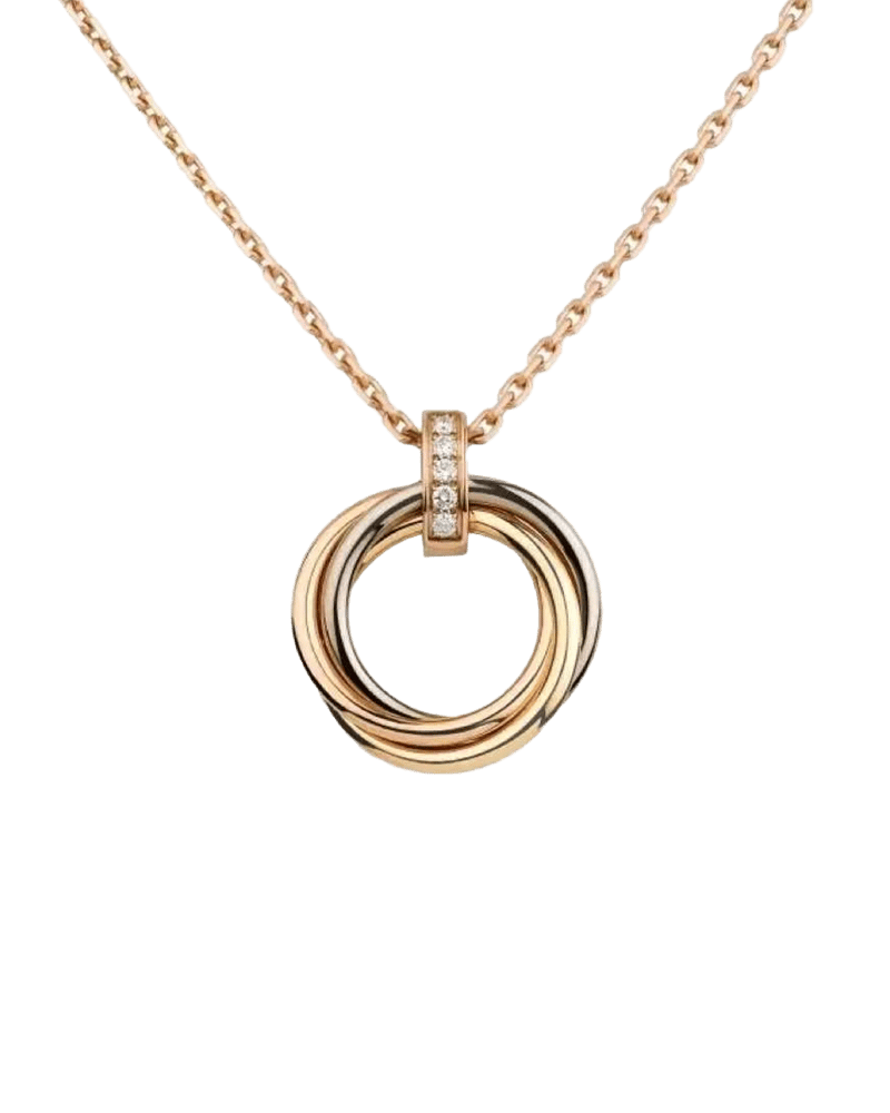 까르띠에 트리니티 네크리스