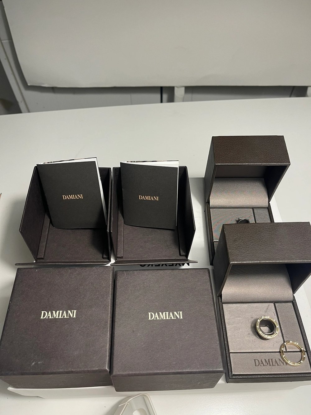 다미아니 디사이드 웨딩 밴드 링 - 반지