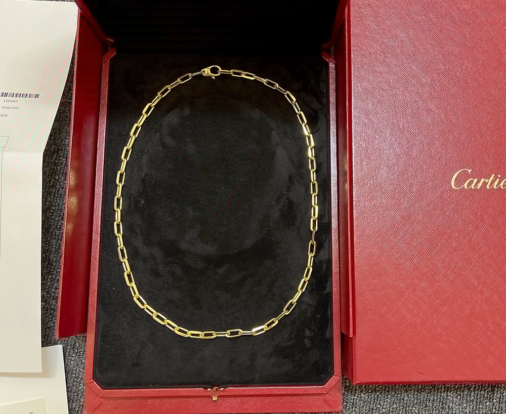 까르띠에 산토스 드 체인 네크리스 - 목걸이