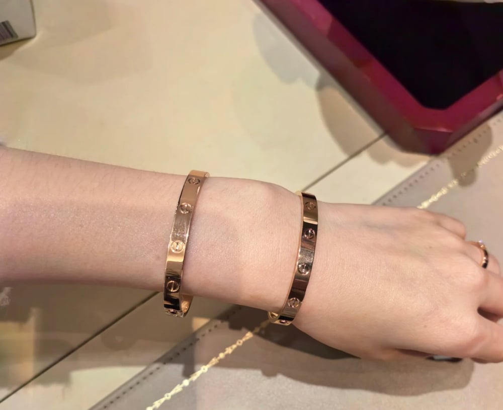 까르띠에 러브 브레이슬릿