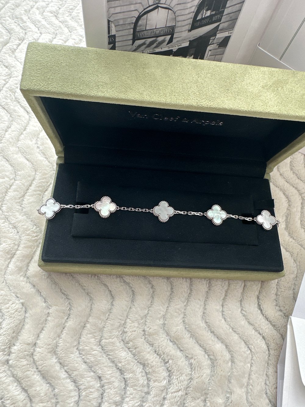 반클리프 아펠 알함브라 5모티브 브레이슬릿 - 팔찌