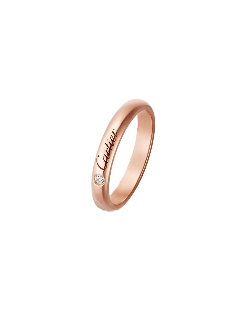 까르띠에 C 드 1p (3mm) 링