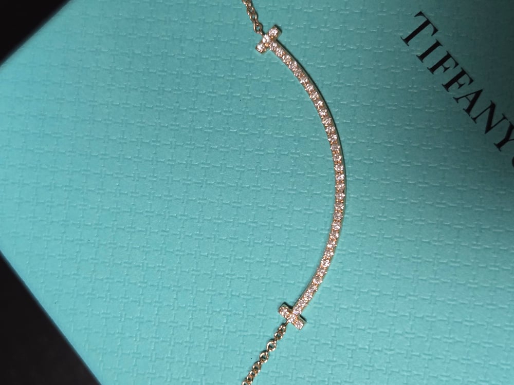 티파니 T 스마일 네크리스 - 목걸이