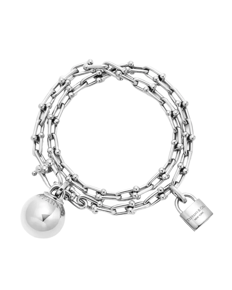 티파니 하드웨어 랩 브레이슬릿