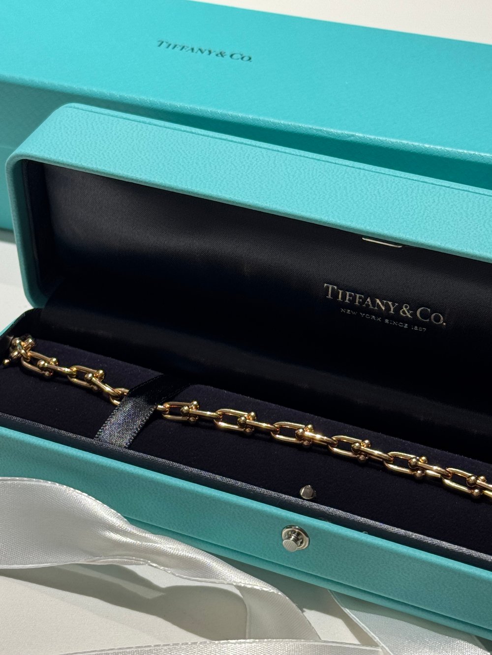 티파니 하드웨어 링크 브레이슬릿 - 팔찌