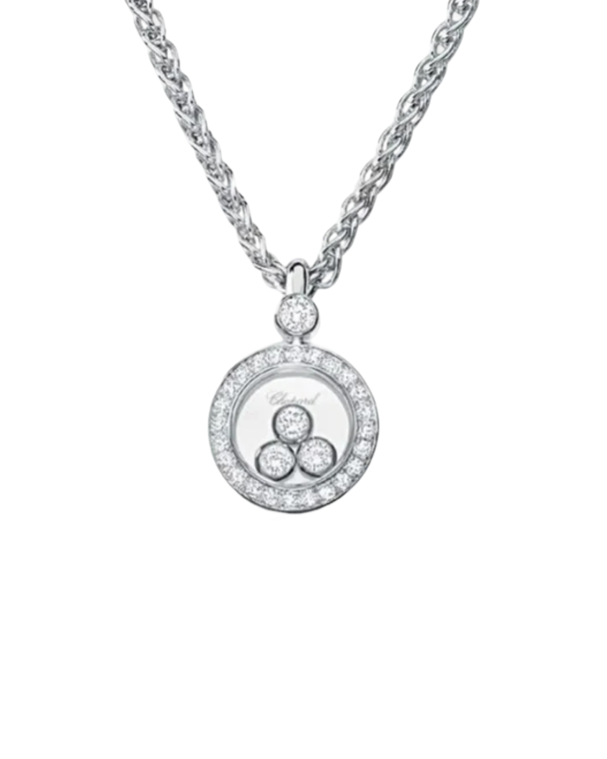 쇼파드 해피 다이아몬드 네크리스