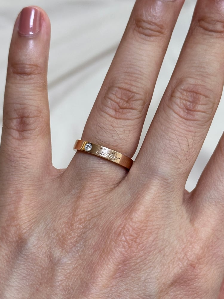 씨드까르띠에 반지💍🤍