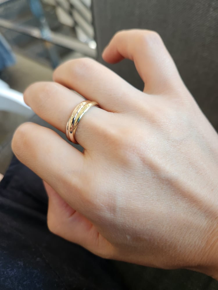 까르띠에  트리니티 링