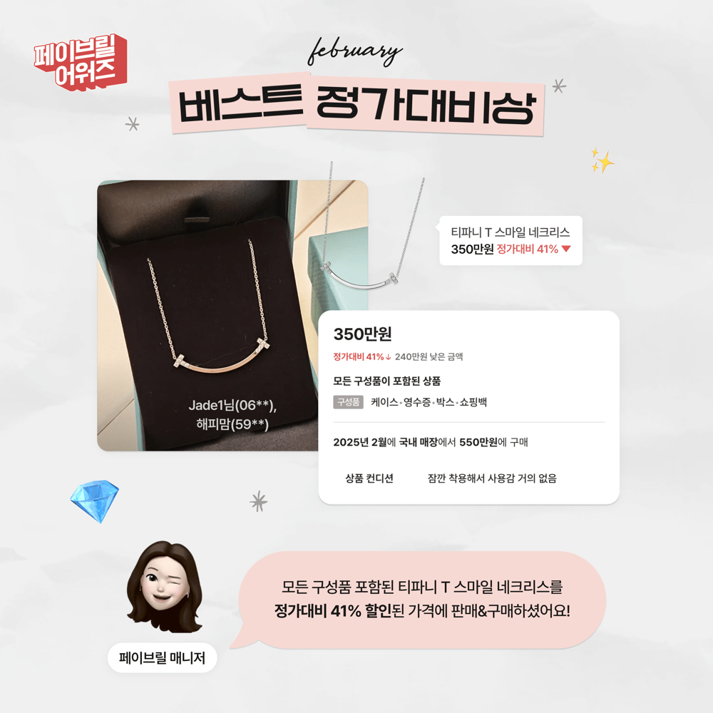 [FEBRUARY] 페이브릴 어워즈 수상 발표 🏆