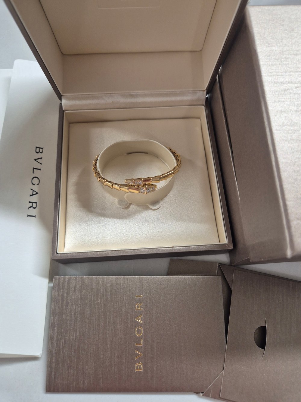 불가리 세르펜티 바이퍼 브레이슬릿 - 팔찌