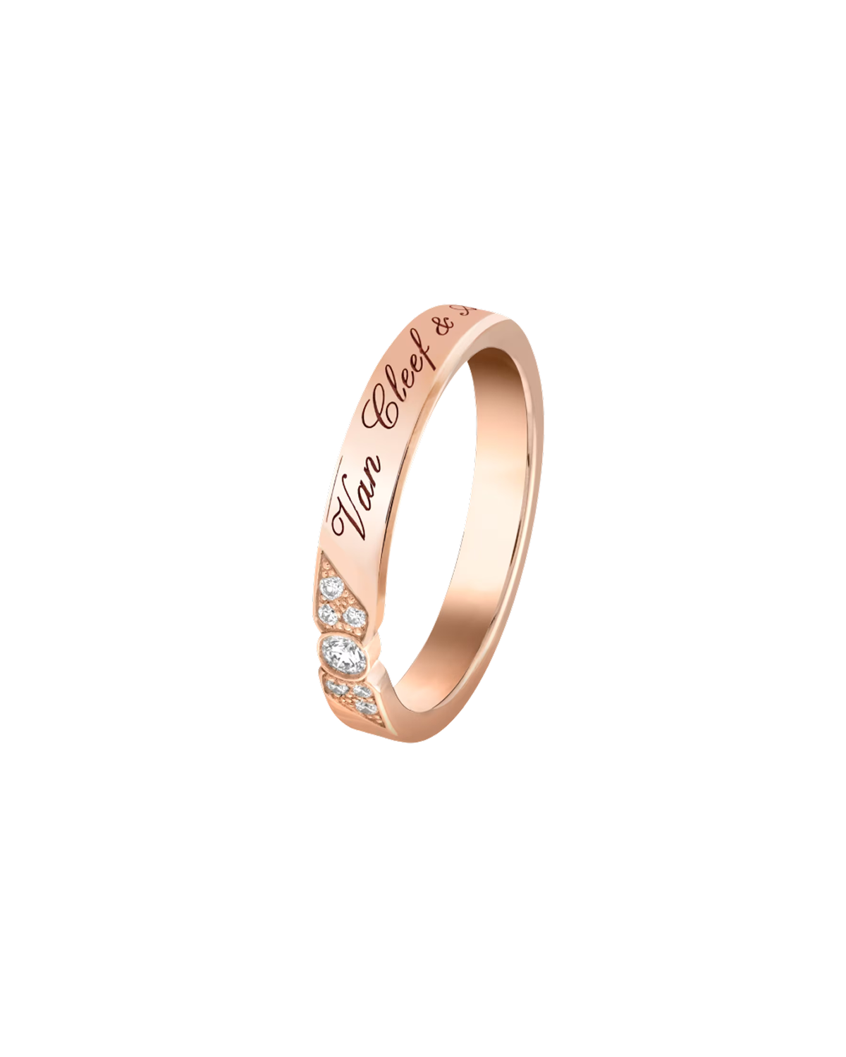 반클리프 아펠 뚜쥬르 시그니처 에또왈 3mm 링