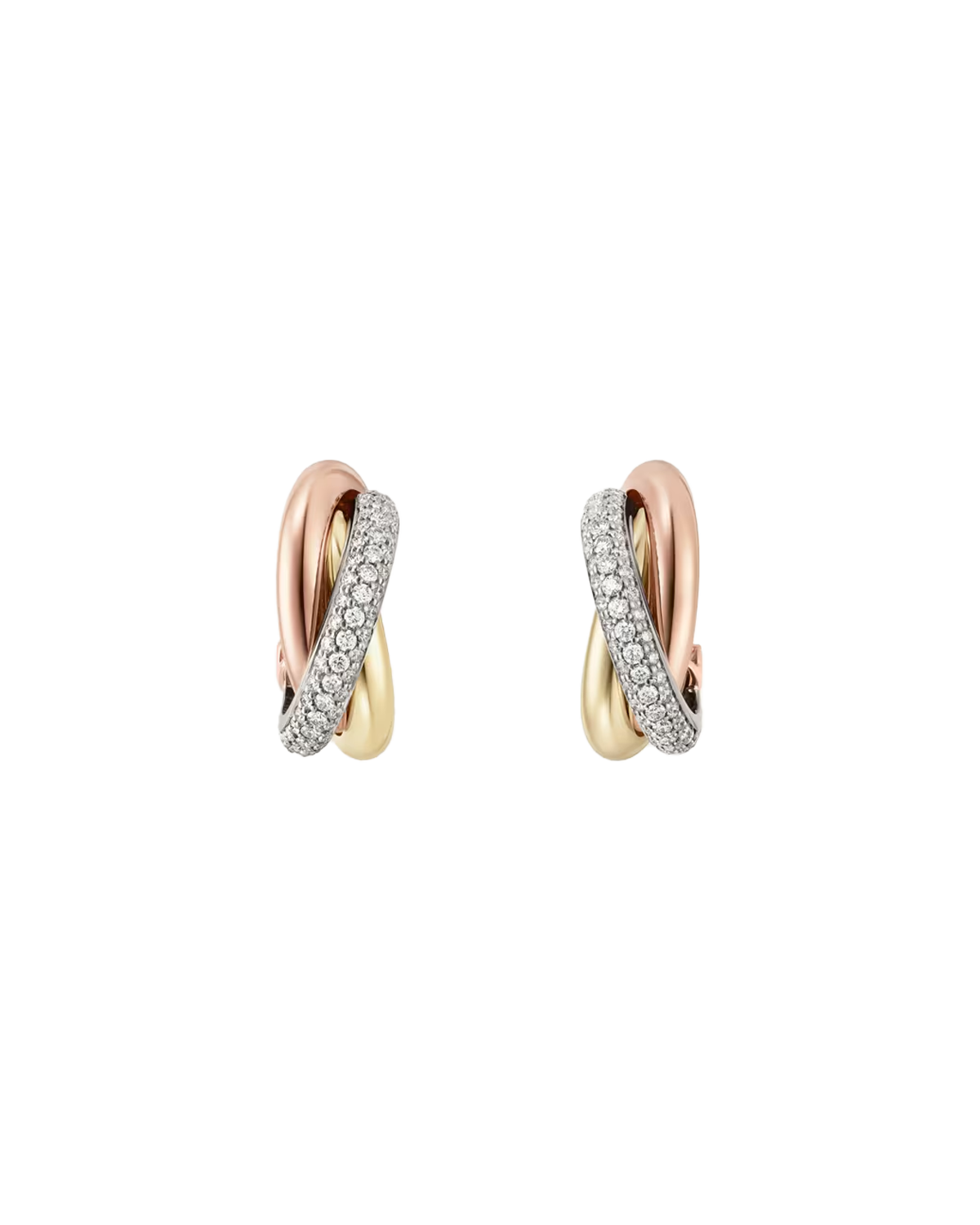 까르띠에 트리니티 이어링