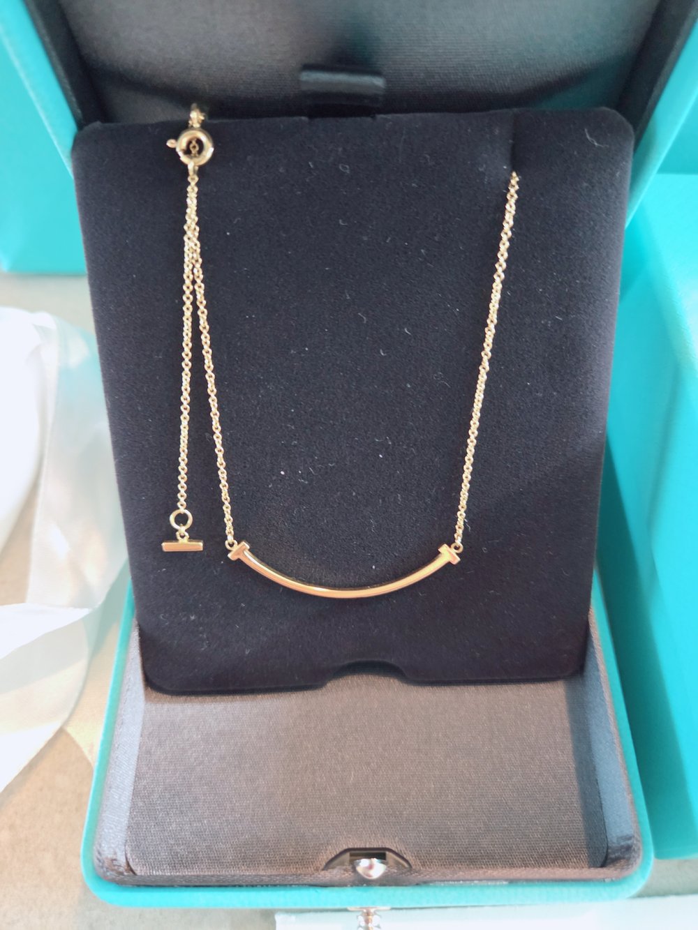 티파니 T 스마일 네크리스 - 목걸이