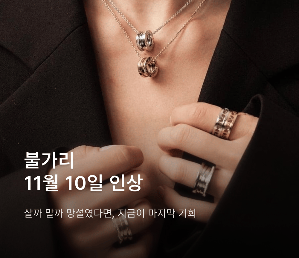 불가리 스테디 셀렉션