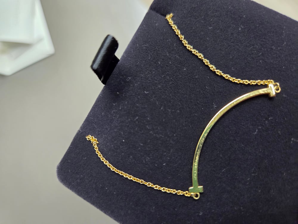 티파니 T 스마일 네크리스 - 목걸이