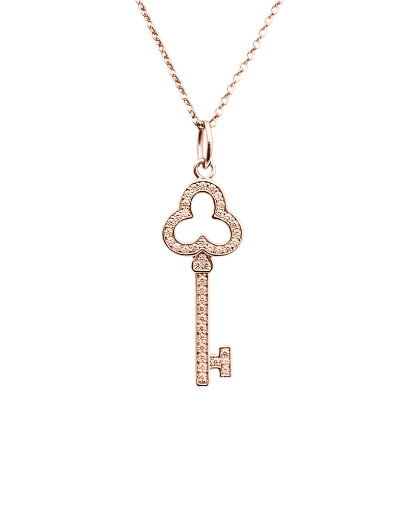 티파니 오픈 트레포일 네크리스