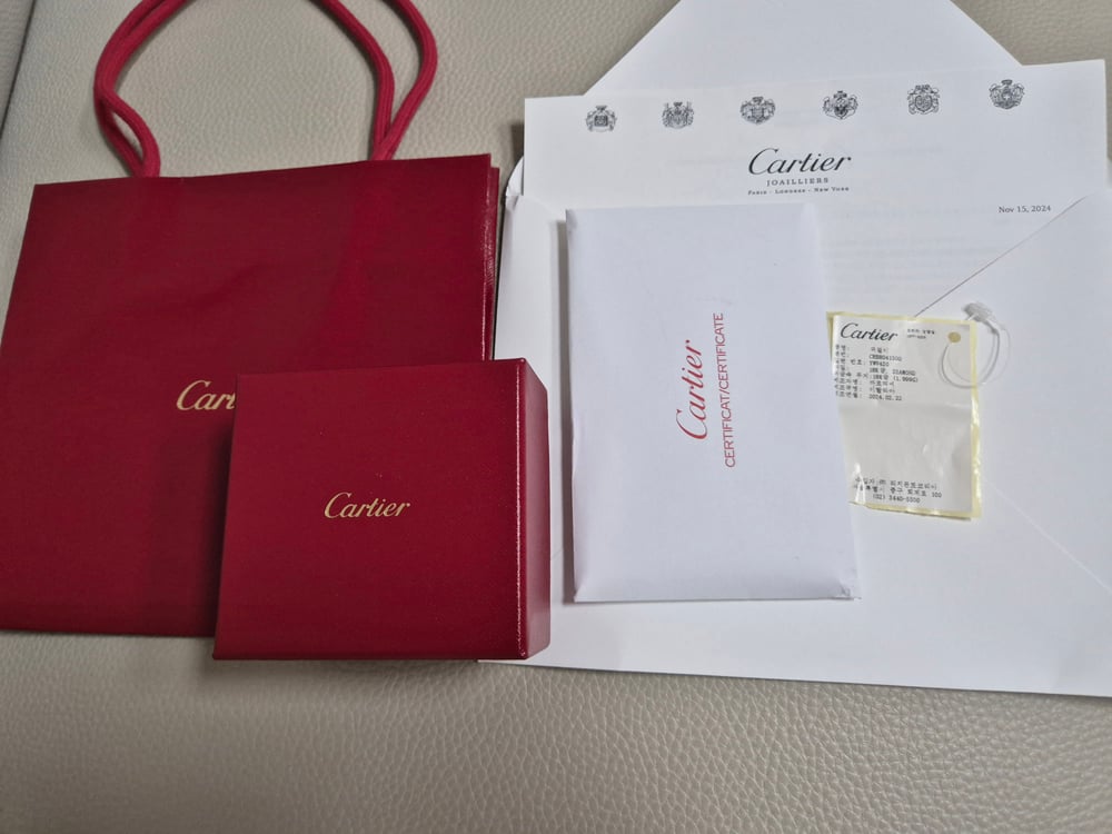 까르띠에 다무르 이어링 - 귀걸이