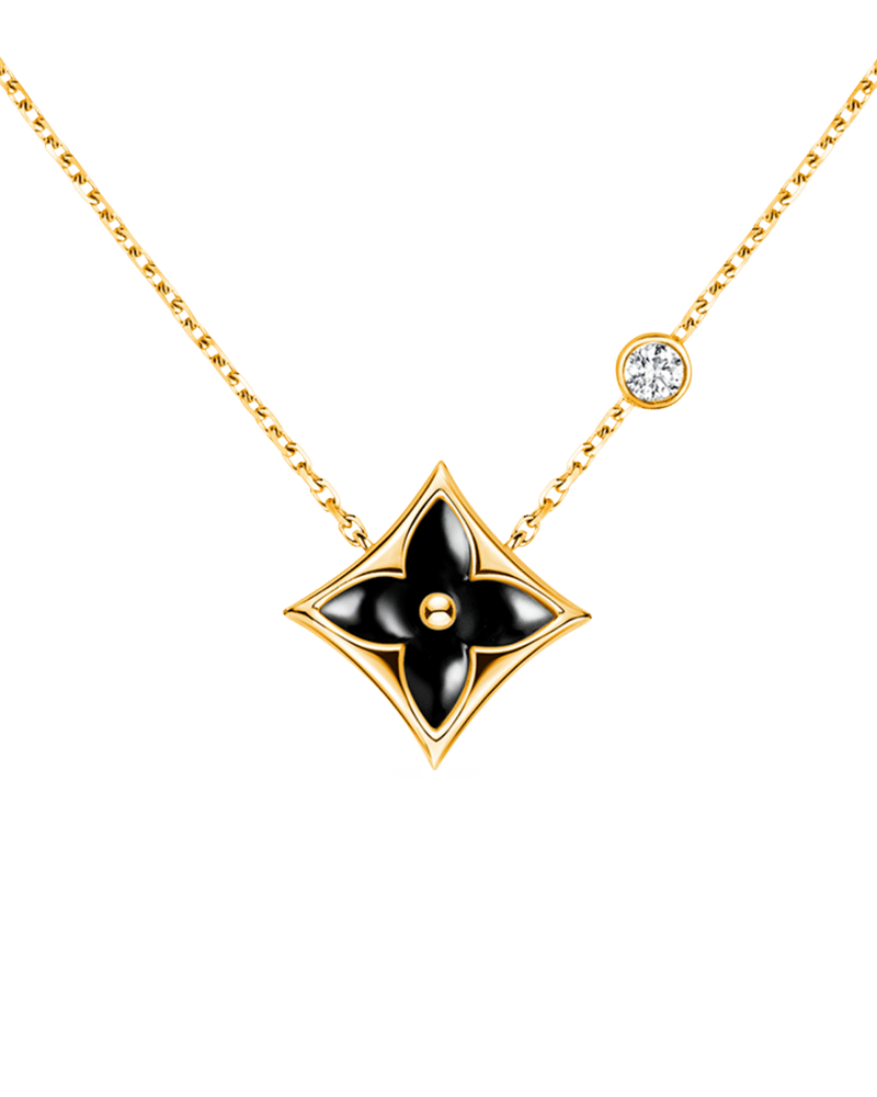 루이비통 블라썸 컬러 블라썸 BB 스타 네크리스