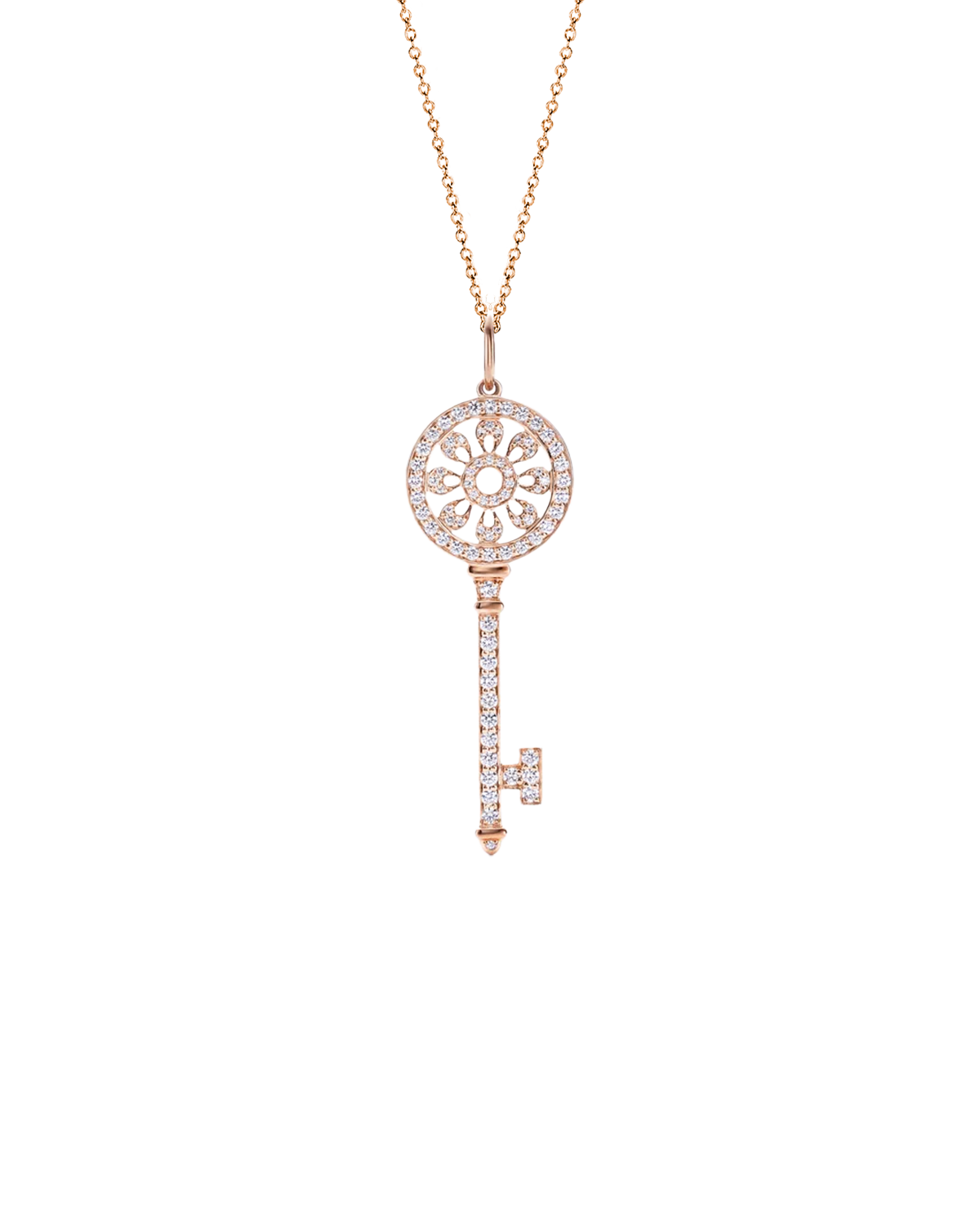 티파니 키 페탈 네크리스