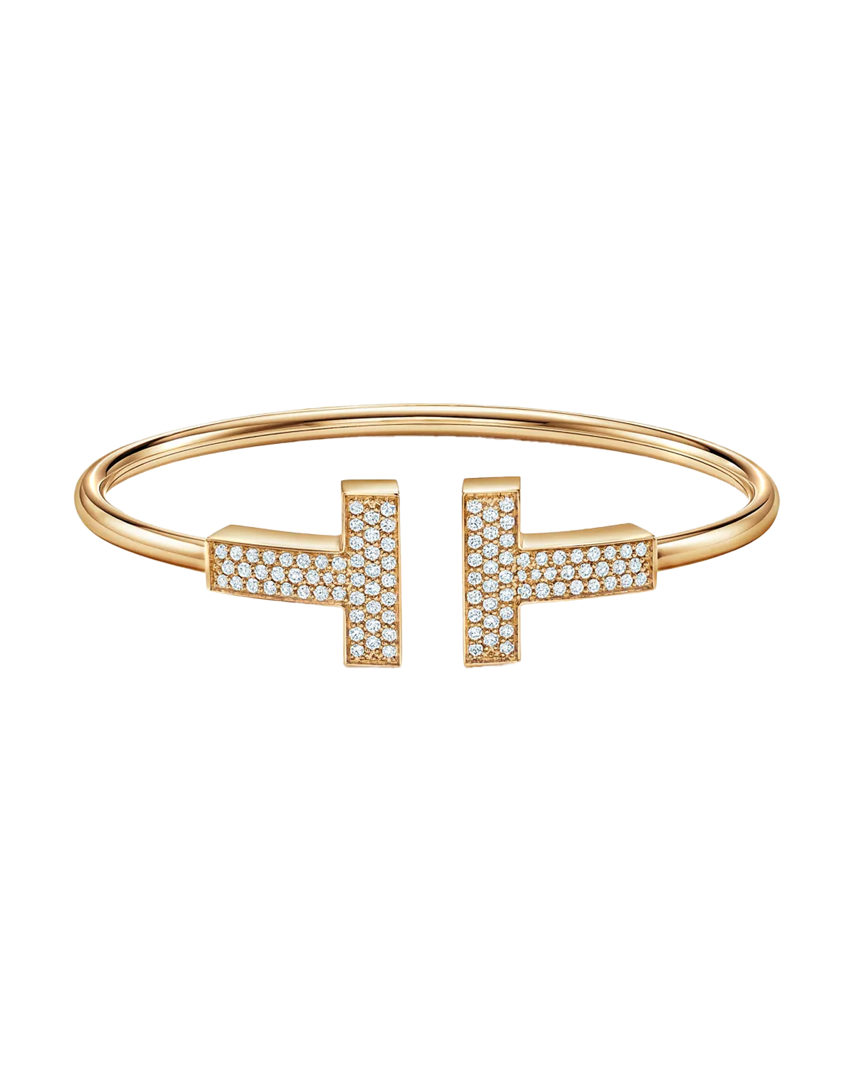 티파니 T 와이드 와이어 브레이슬릿