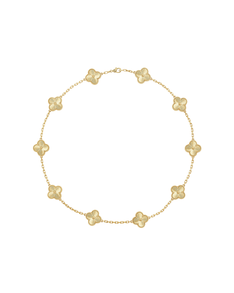 반클리프 아펠 알함브라 기요세 10모티브 네크리스