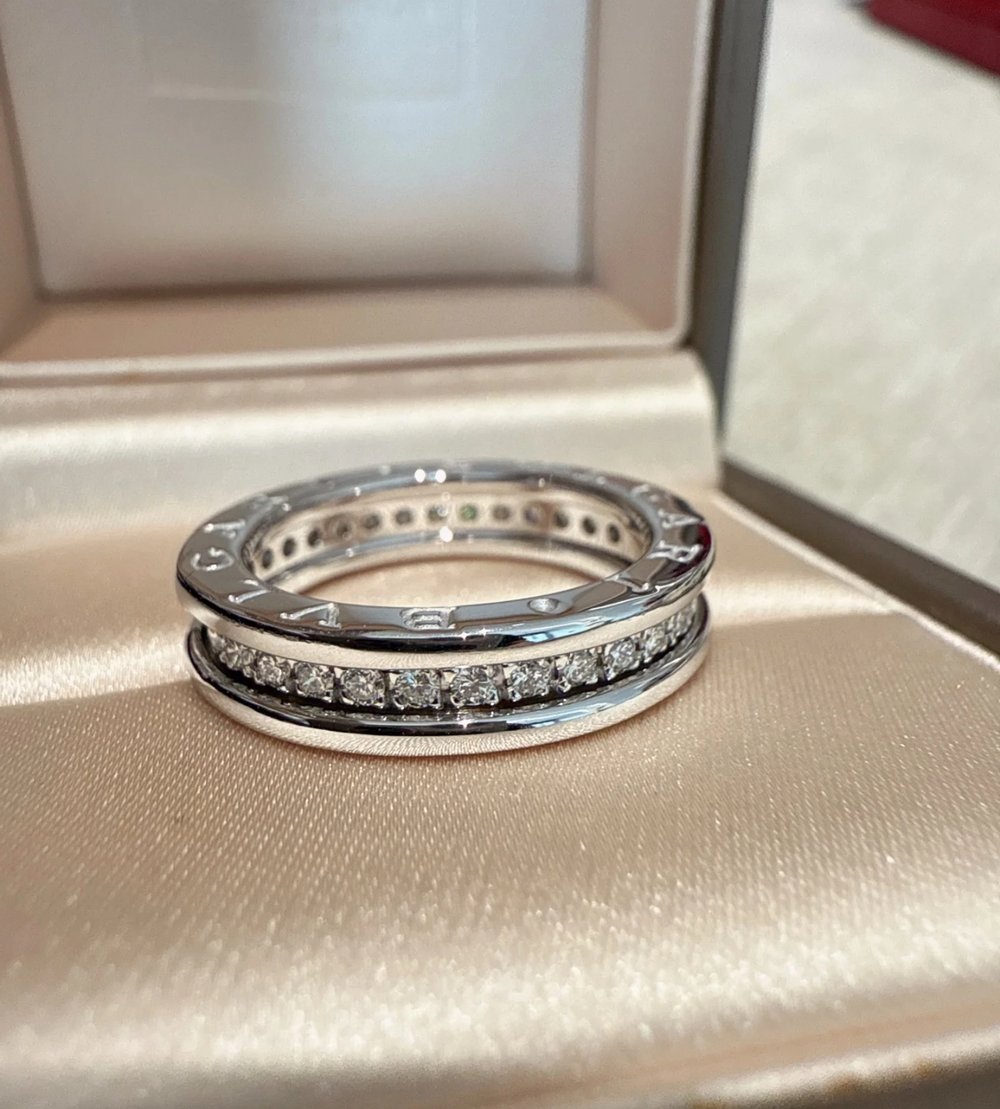 불가리 비 제로 원 1밴드 링 - 반지