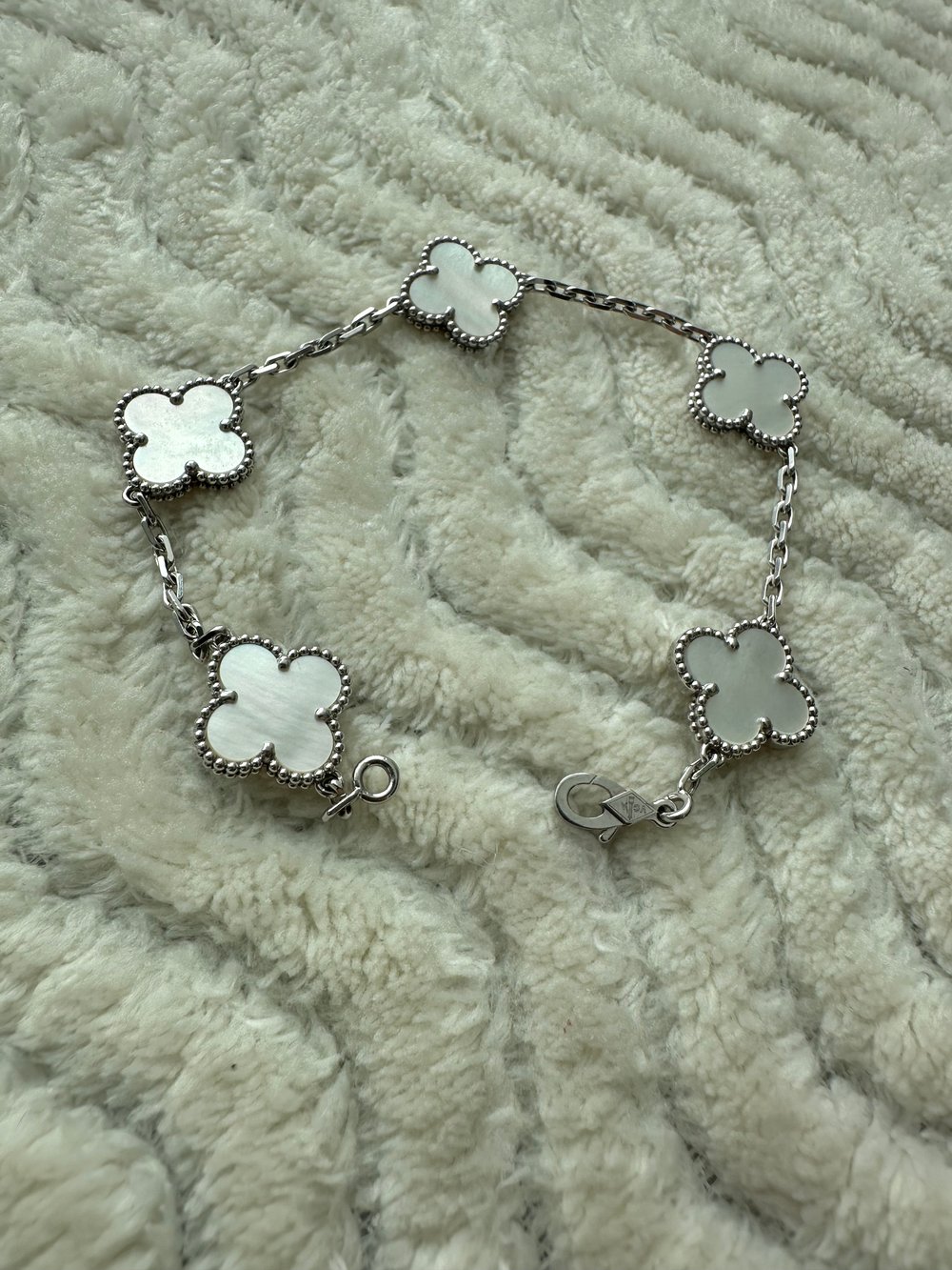 반클리프 아펠 알함브라 5모티브 브레이슬릿 - 팔찌