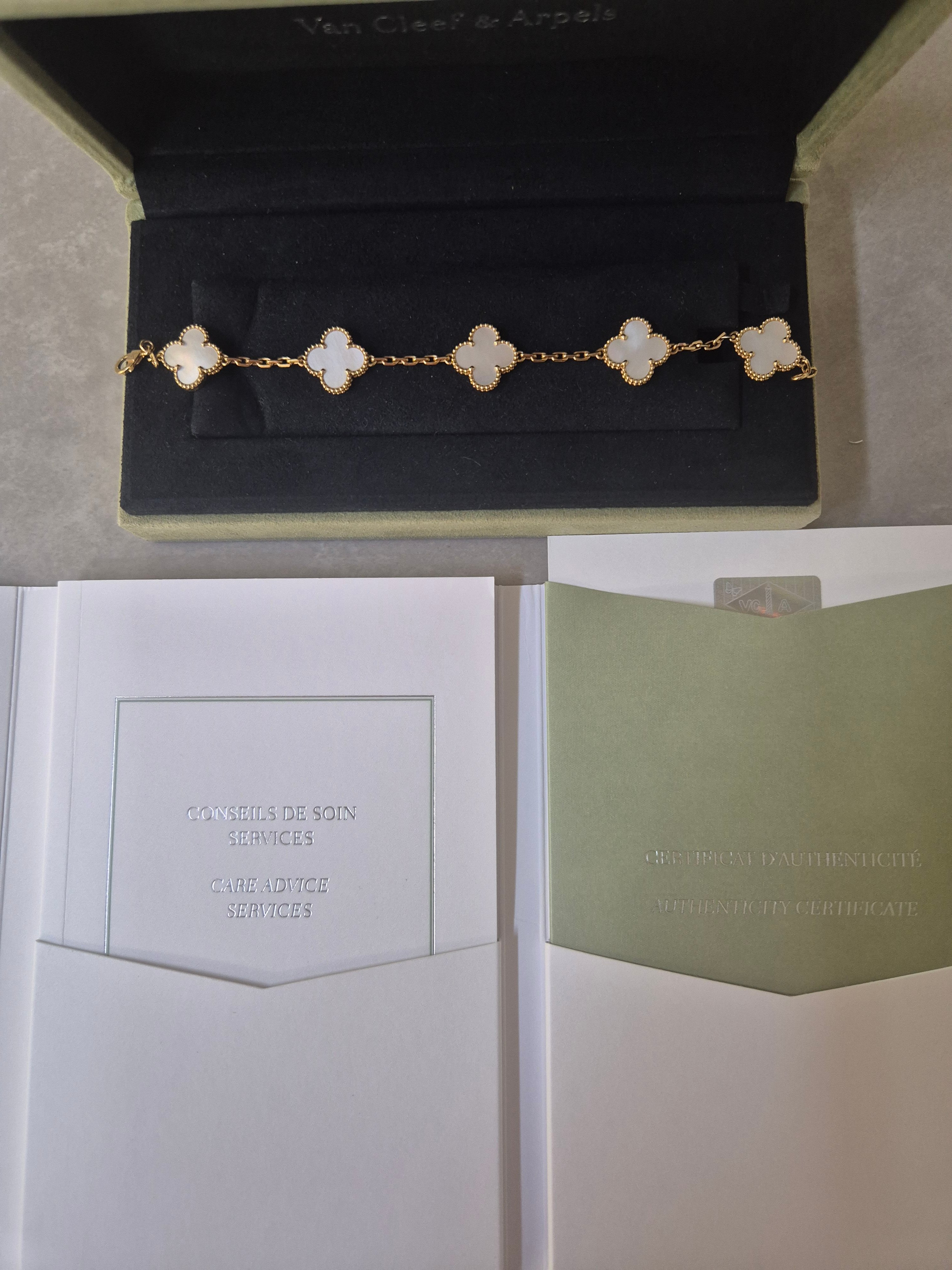 반클리프 아펠 알함브라 브레이슬릿