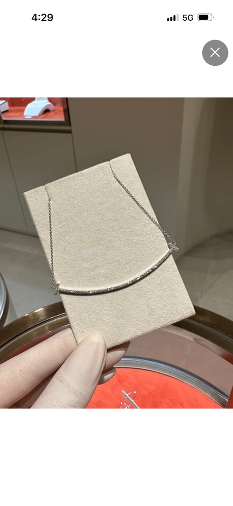 티파니  t  풀파베 네크리스