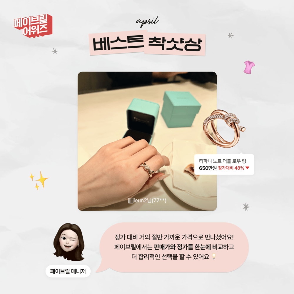 [APRIL] 페이브릴 어워즈 수상 발표 🏆