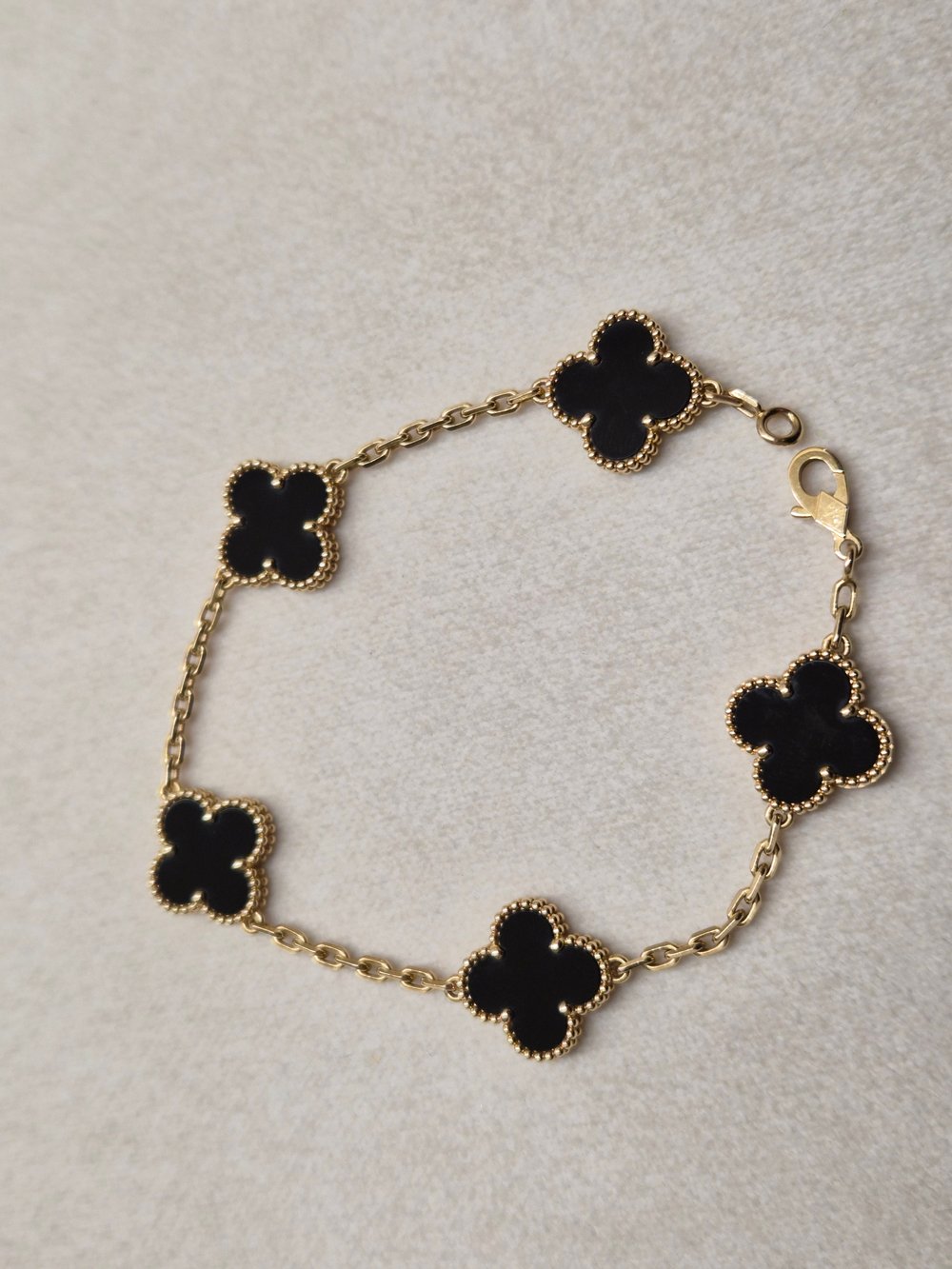 반클리프 아펠 알함브라 5모티브 브레이슬릿 - 팔찌