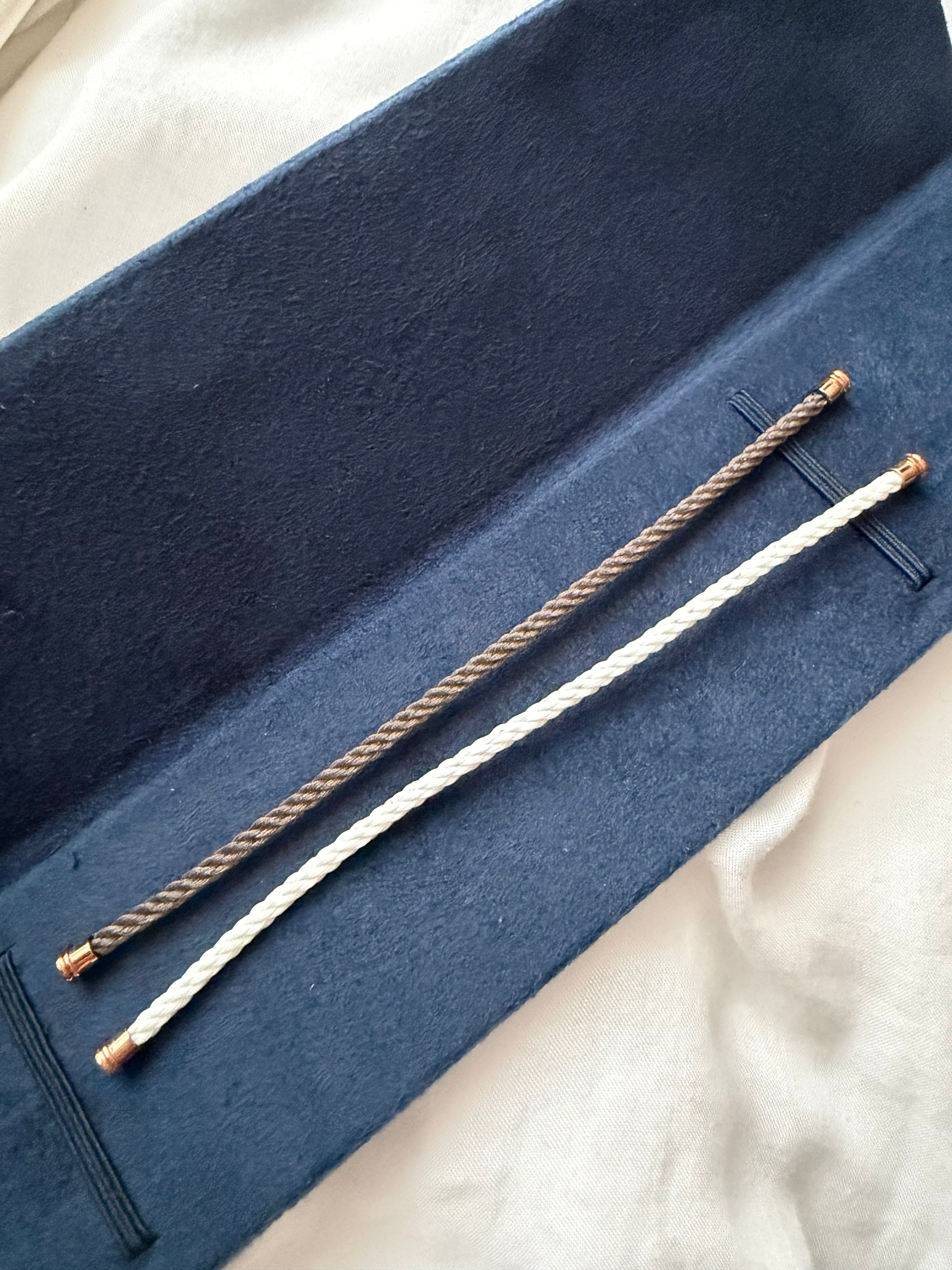 프레드 로골/화이트 케이블 브레이슬릿용