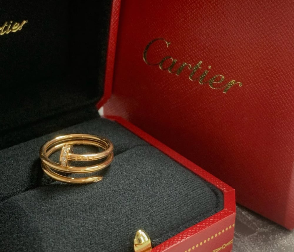 까르띠에 저스트 앵 끌루 더블 링 - 반지