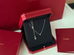 너무 이쁜 다무르 화이트 골드 목걸이✨