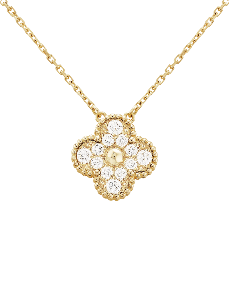 반클리프 아펠 알함브라 다이아 네크리스