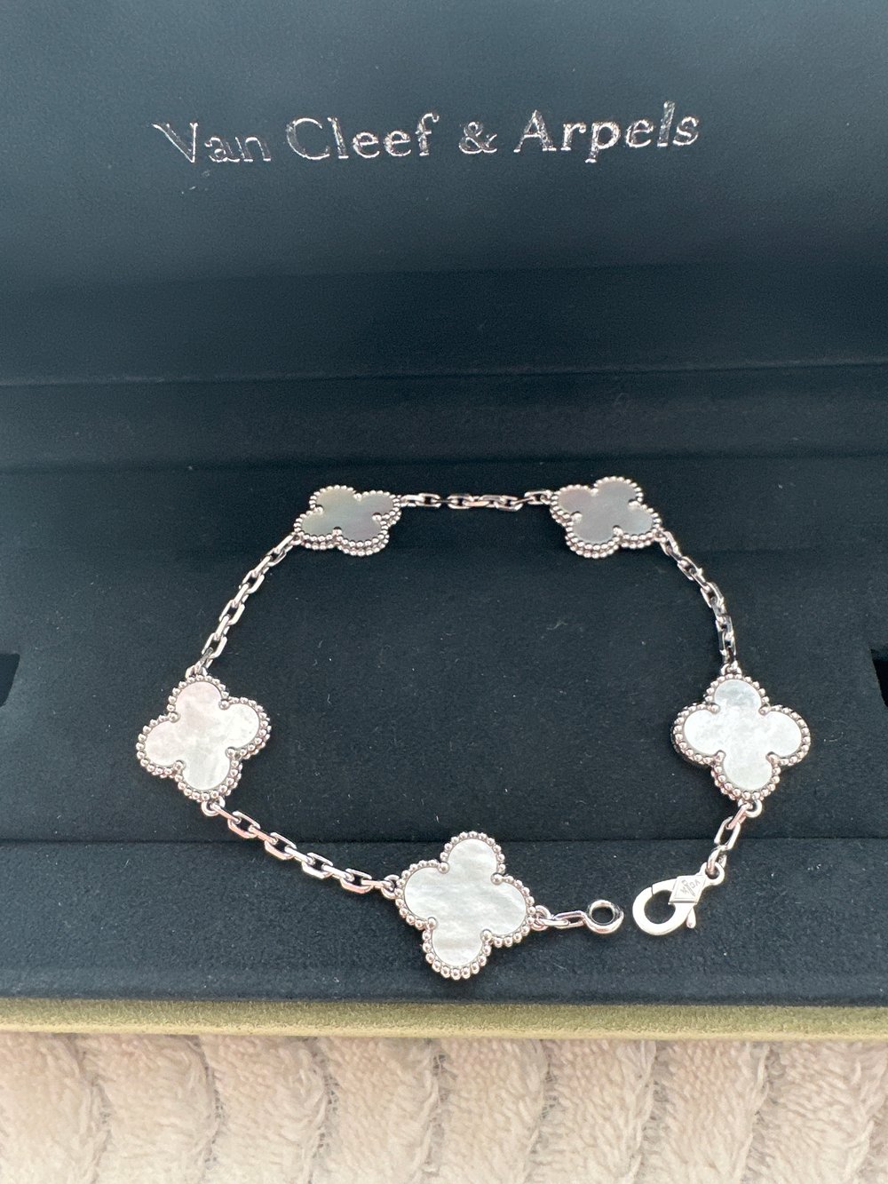 반클리프 아펠 알함브라 5모티브 브레이슬릿 - 팔찌