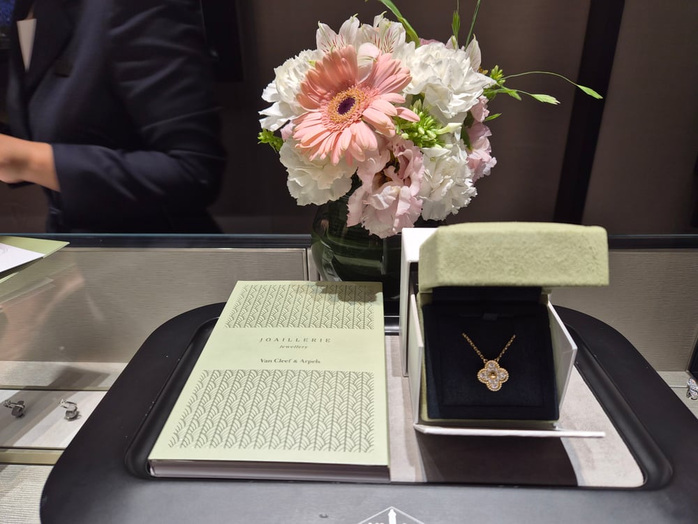 반클리프 아펠 알함브라 다이아 네크리스 - 목걸이