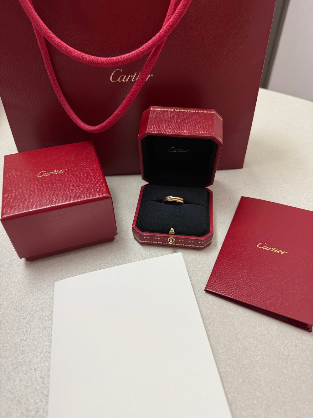 까르띠에 트리니티 링