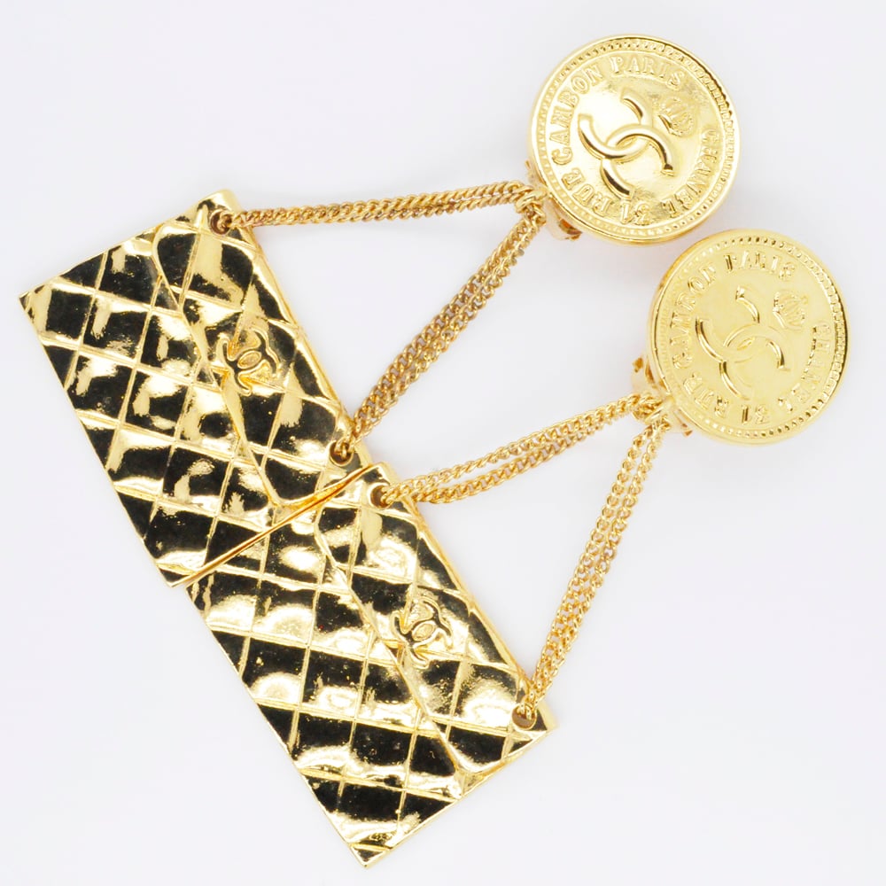 샤넬 마틀라세 이어링