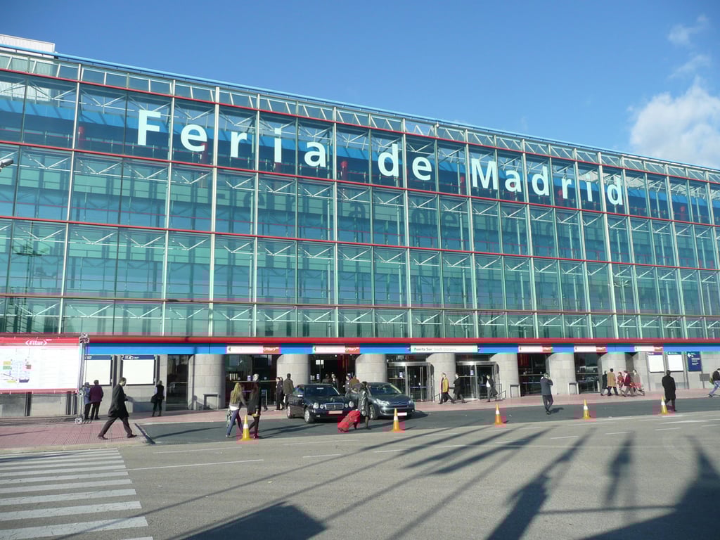 Entrada principal de IFEMA Madrid en Campo de las Naciones, sede de Madrid Tech Show 2025